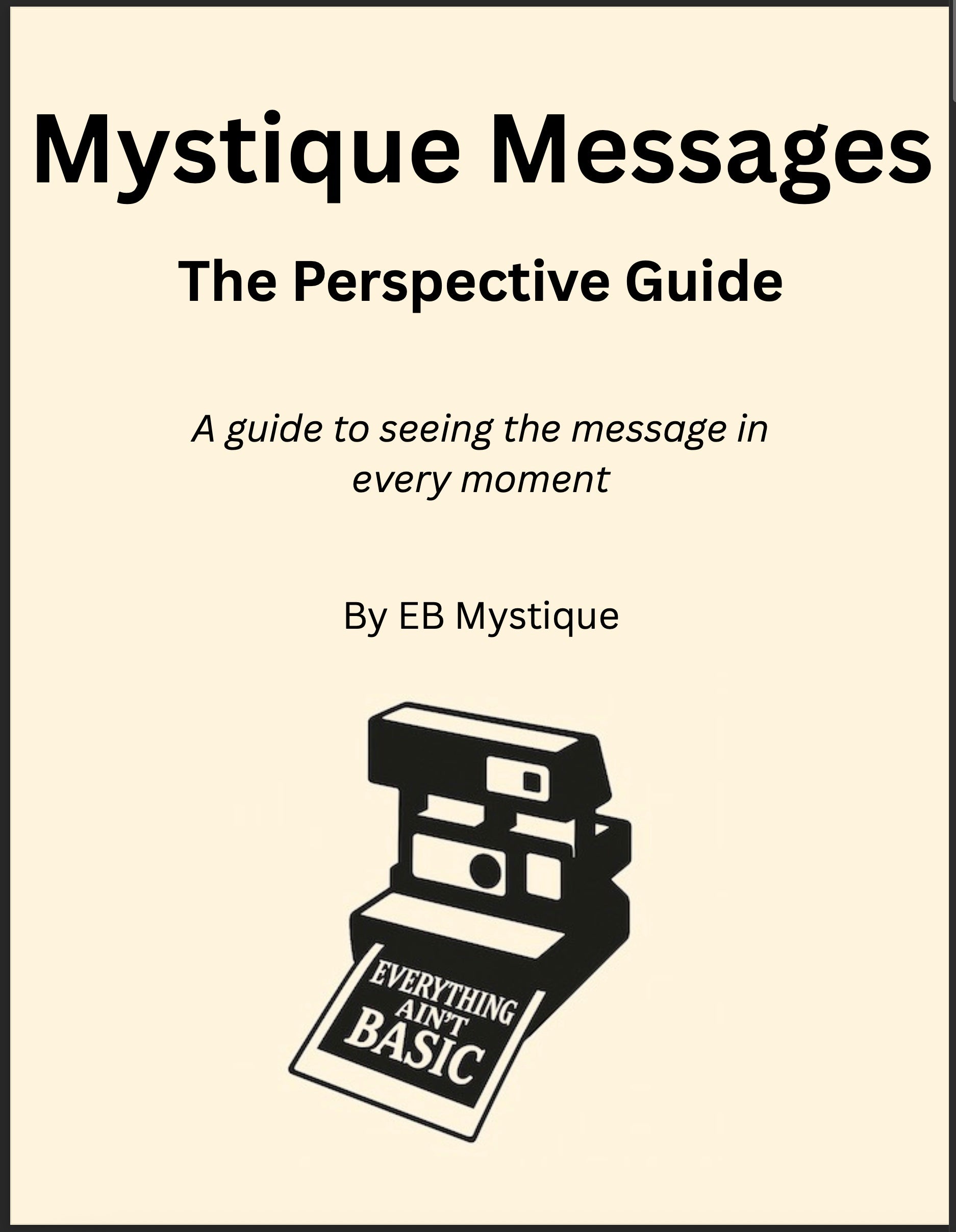 Mystique Messages The Perspective Guide (Digital Download · PDF eBook)